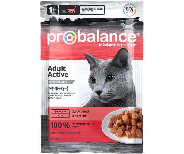 ProBalance Active Cat с курицей для кошек