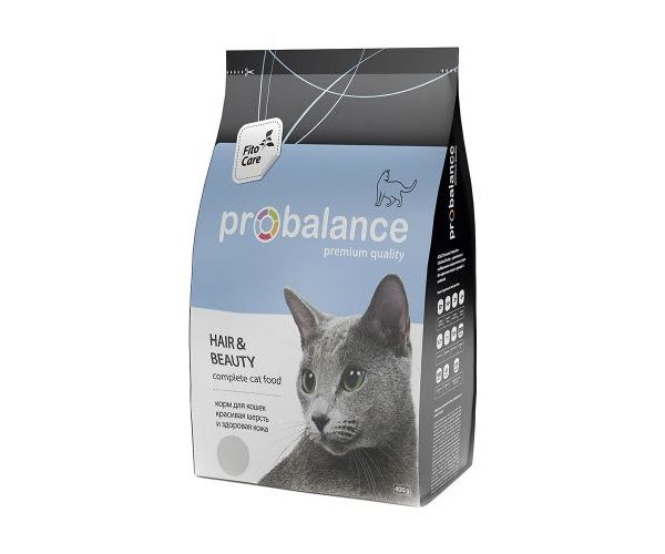 ProBalance Cat Hair&Beauty (курица и рис) для кошек