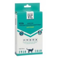 Doctor VIC Капли инсекторепеллентные "БИО" для кошек  