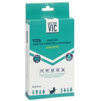 Doctor VIC Капли инсекторепеллентные "БИО" для котят 