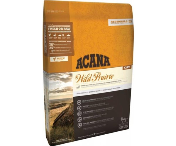 Сухой корм для кошек ACANA WILD PRAIRIE  для кошек и котят (Курица) для кошек