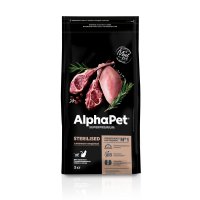 AlphaPet Superpremium Cat Sterilised (Ягненок, индейка)