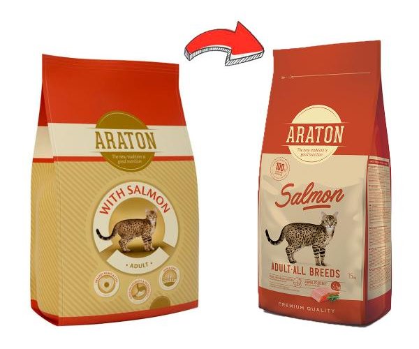 Araton Cat Salmon&Chicken для кошек