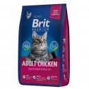 Brit Premium Cat Adult (Курица) для кошек
