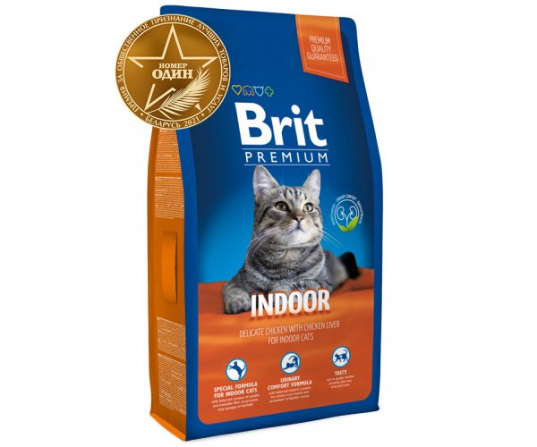 Brit Premium Cat Indoor для кошек