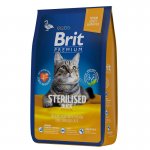 Brit Premium Cat Sterilized (Утка, курица)