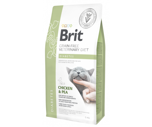 Сухой корм для кошек Brit VD Cat Grain free Diabetes для кошек