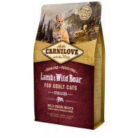 Carnilove for Adult Cats Sterilised (Ягненок и кабан)