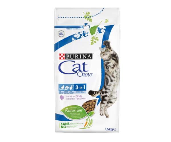 Сухой корм для кошек Cat Chow 3in1 для кошек