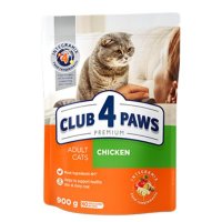 Club 4 Paws для взрослых кошек (Курица)