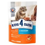 Club 4 Paws для взрослых кошек (Лосось)
