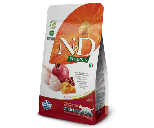 Сухой корм для кошек Farmina N&D Cat Pumpkin Quail & Pomegranate для кошек