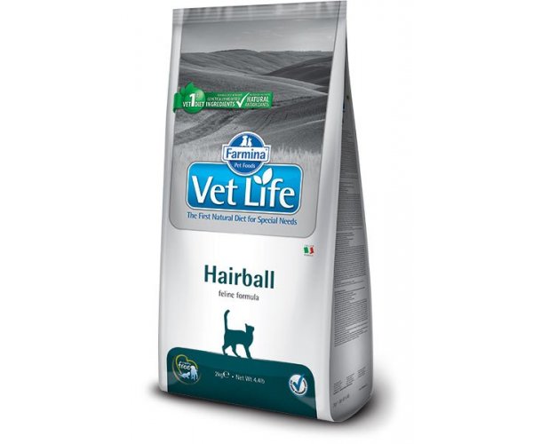 Сухой корм для кошек Farmina Vet Life Hairball Cat для кошек
