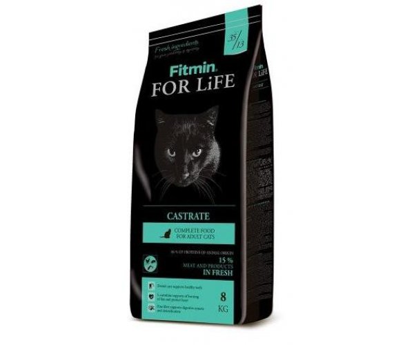 Сухой корм для кошек Fitmin For Life Castrate для кошек