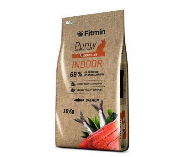 Сухой корм для кошек Fitmin cat Purity Indoor для кошек
