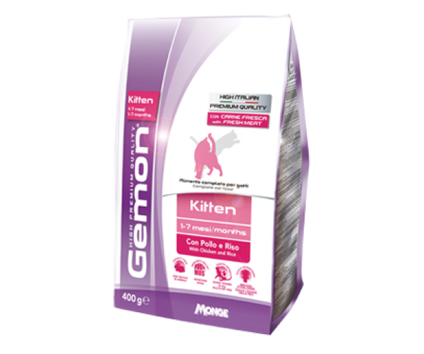 Сухой корм для кошек Gemon Cat Kitten PFB 34/15 для кошек