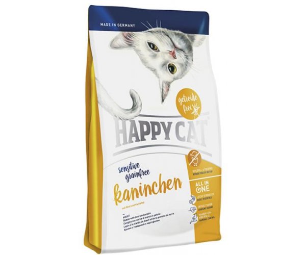 Happy Cat Sensitive Grainfree (Кролик) для кошек