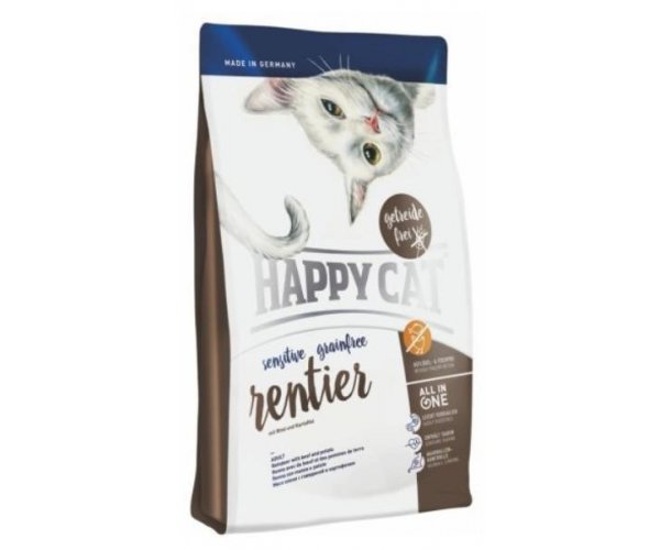 Happy Cat Sensitive Grainfree (Оленина) для кошек