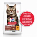 Сухой корм Hill's Science Plan Hairball Control для кошек старше 7 лет для выведения шерсти (курица)