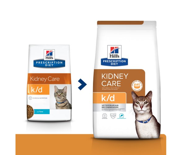 Сухой корм для кошек Hill's Prescription Diet k/d Kidney Care (тунец)