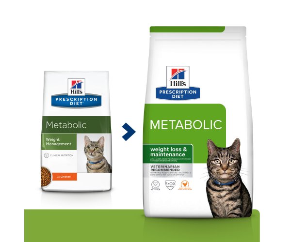 Сухой корм Hill's Prescription Diet Metabolic Weight Management для кошек (курица)