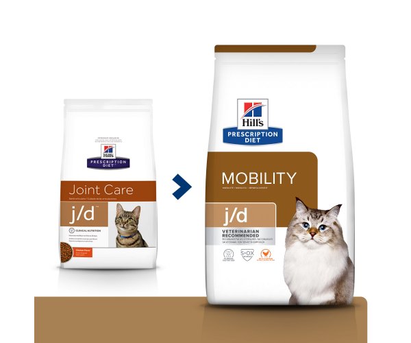 Сухой корм Hill's Prescription Diet j/d Joint Care для кошек (курица)