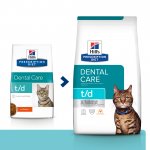 Hill's Prescription Diet t/d Dental Care для кошек с курицей