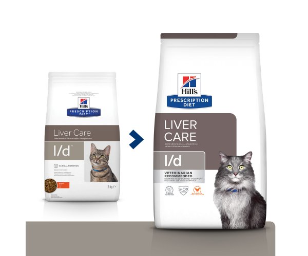 Сухой корм Hill's Prescription Diet l/d Liver Care для кошек (курица)