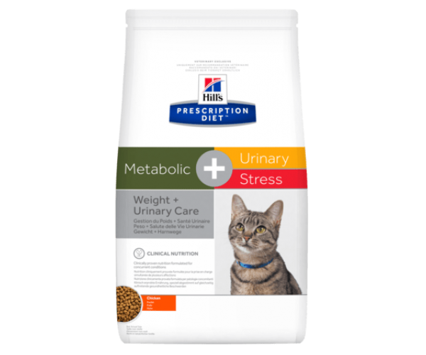 Сухой корм Hill's Prescription Diet Metabolic + Urinary Stress Feline для кошек (курица)