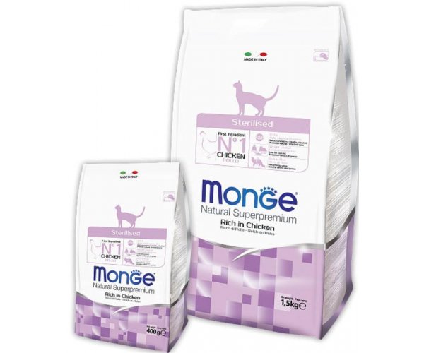 Сухой корм для кошек Monge Sterilised Cat для кошек