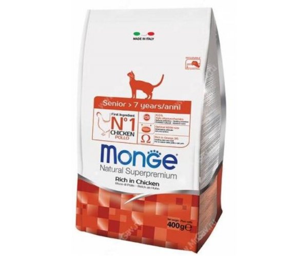 Сухой корм для кошек Monge Cat Senior для кошек