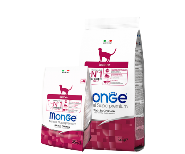 Сухой корм для кошек Monge Cat Indoor для кошек