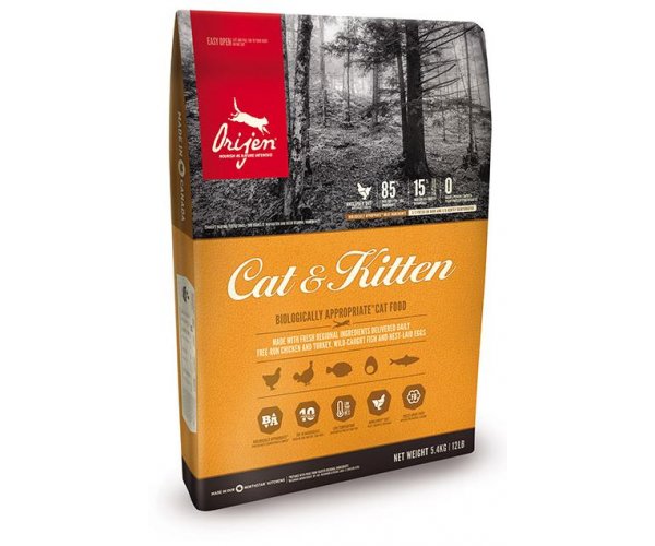 Сухой корм для кошек ORIJEN CAT & KITTEN  для кошек