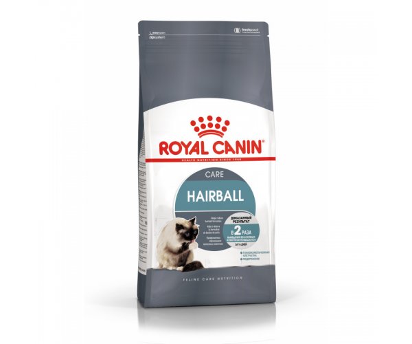 Royal Canin Hairball Care для длинношерстных кошек 