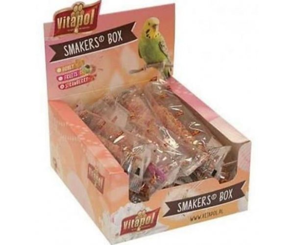 "Vitapol" Smakers Box с фруктами для волн. попугаев