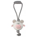 Triol Игрушка для собак "Барашек" с веревкой