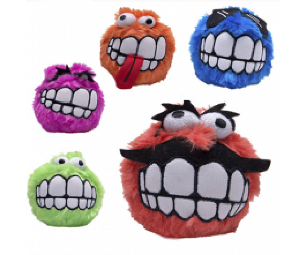 Игрушка мягкая "Зубы" Rogz Grinz Fluffy Large для собак