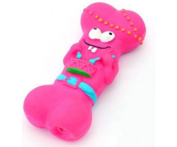 Lilli Pet игрушка с пищалкой "Счастливая кость" для собак
