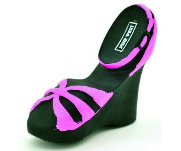 Lilli Pet игрушка с пищалкой "Босоножка" для собак