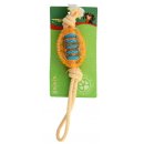 Triol TPR12 Игрушка "Мяч для регби с веревкой", 9/34 cм для собак