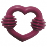Игрушка "Выгодно" для собак дентологическая "Сердце" 8 см