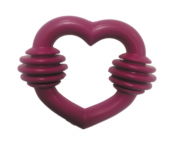 Игрушка "Выгодно" для собак дентологическая "Сердце" 8 см для собак