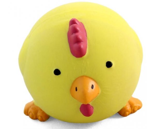 Triol LT231C Игрушка "Мяч-цыпленок", Ø8 cм для собак