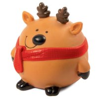 Triol Игрушка для собак "Мяч-северный олень", 8,5 см