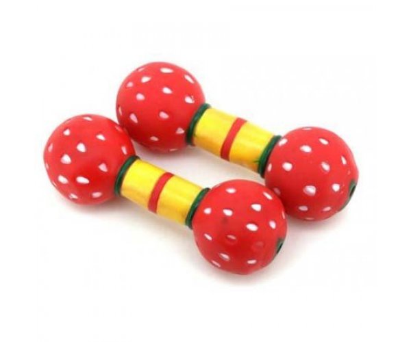 Lilli Pet игрушка "Гантель в горошек" для собак