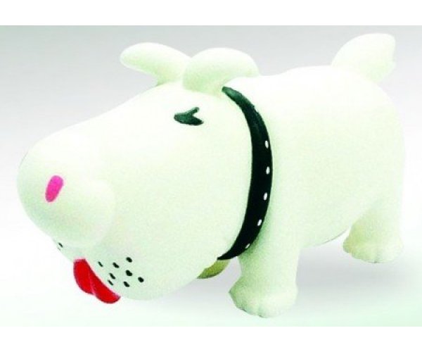 Lilli Pet игрушка с пищалкой "Белая собачка" для собак