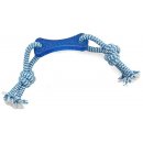 Triol TPR14 Игрушка "Кость с веревкой", 8,5/28 cм для собак