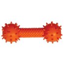 Triol Игрушка "Гантель шипованная с колокольчиком" для собак