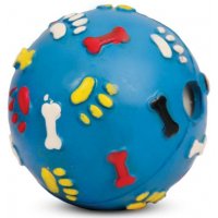 Triol "Мяч с лапками и косточками со звуком", Ø7,5 cм
