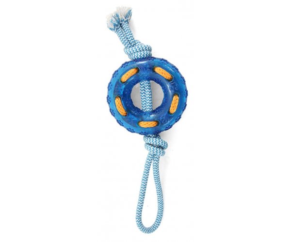 Triol TPR13 Игрушка "Кольцо с веревкой", 12/32 cм для собак